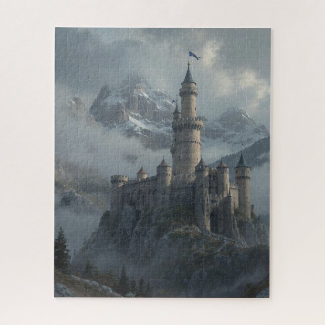 Fantasy-Schloss Puzzle (Vertikal)