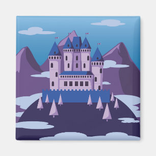 Fantasy-Schlossmagnet Magnet