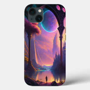 Fantasy Science Fiction Landschaft Case-Mate iPhone Hülle