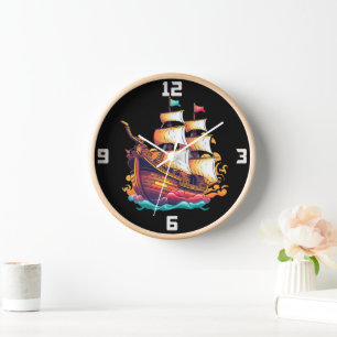 Fantasy Ship Uhr