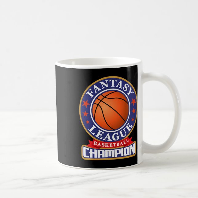Fantasy Sketll League Champion Victory Trophy  Kaffeetasse (Rechts)