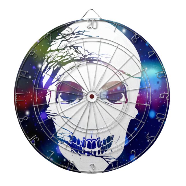 Fantasy Skull Dartscheibe (vorne)