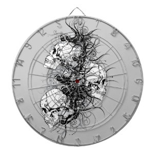 Fantasy Skulls Dartscheibe