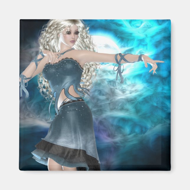 Fantasy Sky Siren Magnet (Vorne)