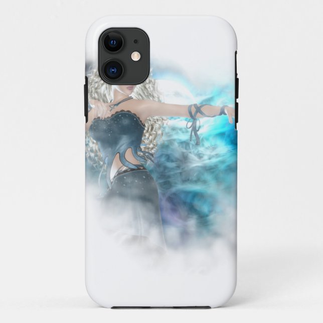 Fantasy Sky Siren Vignette Case-Mate iPhone Hülle (Rückseite)