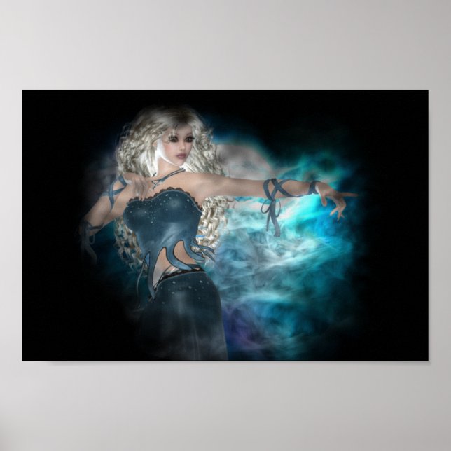 Fantasy Sky Siren Vignette Poster (Vorne)