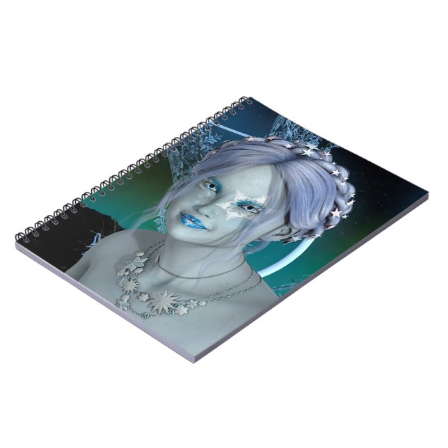 Fantasy Snow Fairy Notizblock (Linke Seite)