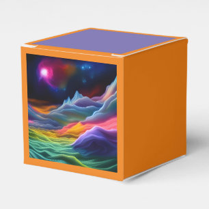 Fantasy Space Escape Geschenkschachtel