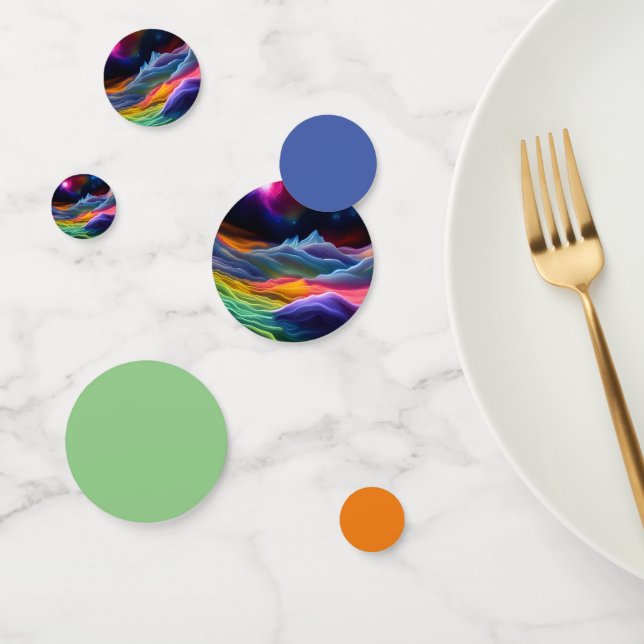 Fantasy Space Escape Konfetti (Gruppe)