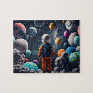 Fantasy Space Kid Puzzle
