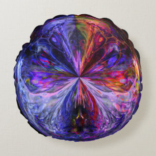 Fantasy Sphere Rundes Kissen