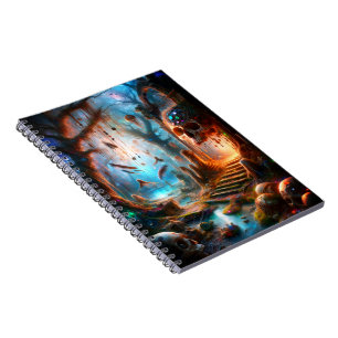Fantasy-Spiral-Foto-Notizbuch Notizblock