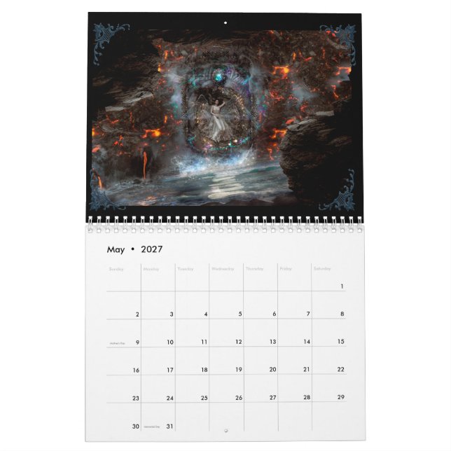 fantasy starscoldnight calendar kalender (Mai 2027)
