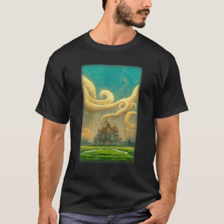 Fantasy-Stil riesige schöne aufwendige Heimwohnung T-Shirt
