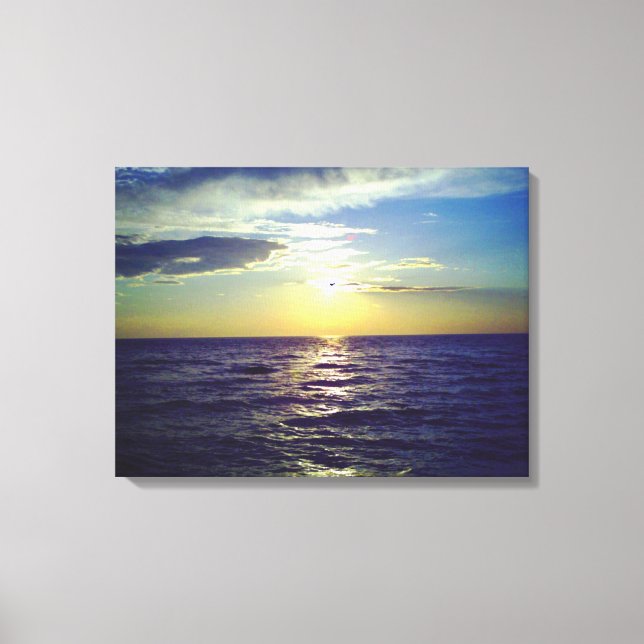 Fantasy Sunset 1 auf Leinwand (Vorderseite)