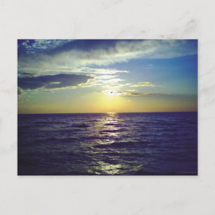 Fantasy Sunset Postcard Postkarte