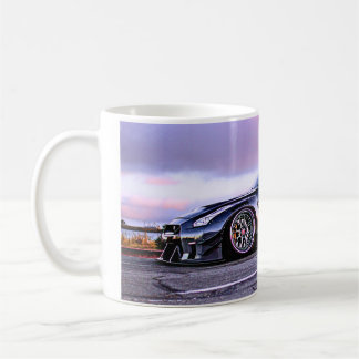 Fantasy Super Sportwagen Klassiker Weiße Tasse