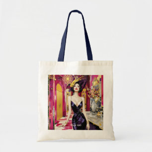 Fantasy Süße Art Deco Dame Tragetasche