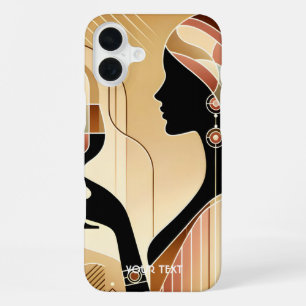 Fantasy Süße Auffallende Frauenprofil iPhone 16 Plus Hülle