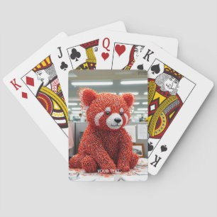 Fantasy Süße Büroklammer Bär Spielkarten