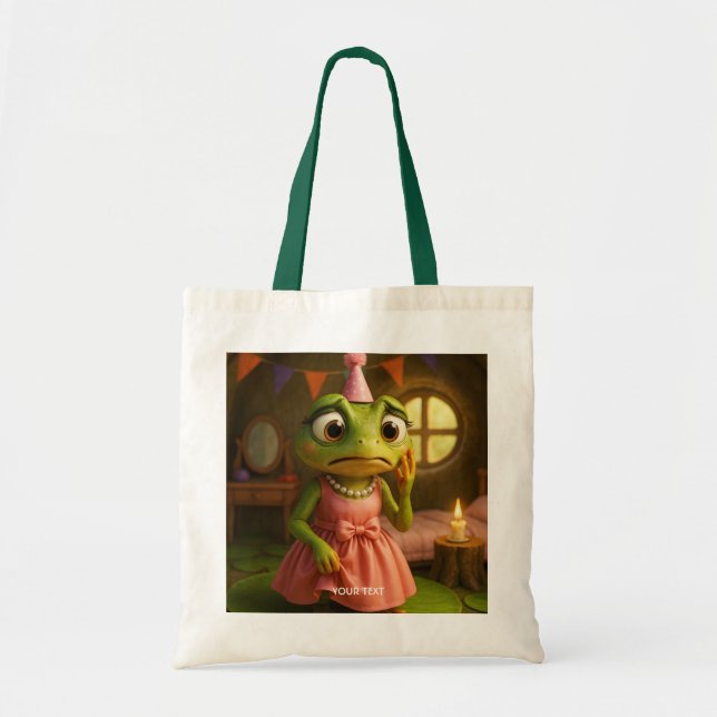 Fantasy süße Frosch Mädchen Party Tragetasche (Vorne)