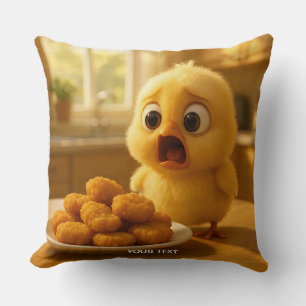 Fantasy Süße Hähnchen-Nuggets Baby Kissen