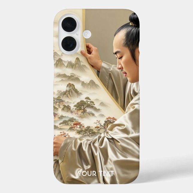 Fantasy Süße Japanische Maler Landschaft Case-Mate iPhone Hülle (Rückseite)