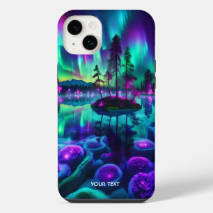 Fantasy Süße Lila Grüne Töne iPhone 14 Plus Hülle
