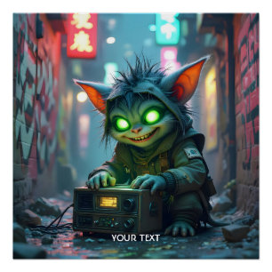 Fantasy Süße Musik Freudenstraße Poster
