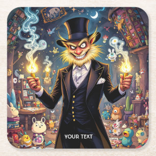 Fantasy Süße Super-Schurke Spielzeuge Rechteckiger Pappuntersetzer