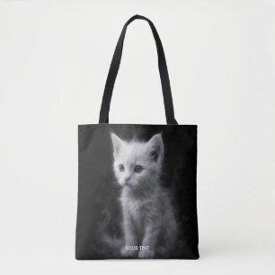 Fantasy Süße Weiße Rauchkatze