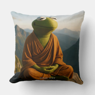 Fantasy Süßer Mönch-Frosch-Berge Kissen