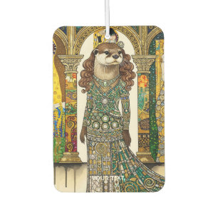 Fantasy Süßer Otter Art Deco Autolufterfrischer