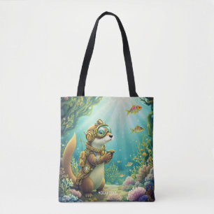 Fantasy Süßer Otter Steampunk-Anzug