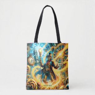 Fantasy Süßer Steampunk-Zeit-Zauberer