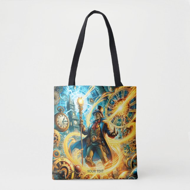 Fantasy Süßer Steampunk-Zeit-Zauberer (Vorderseite)