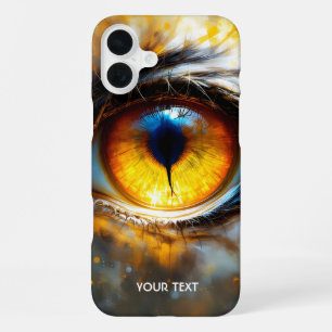 Fantasy Süßer Tiger Orange Auge iPhone 16 Plus Hülle