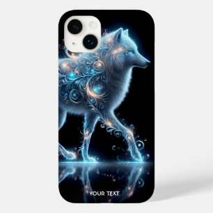 Fantasy Süßer Wolf Blaue Reflexion Case-Mate iPhone 14 Plus Hülle