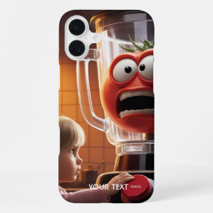Fantasy süßes Mädchen Tomatenmixer iPhone 16 Plus Hülle