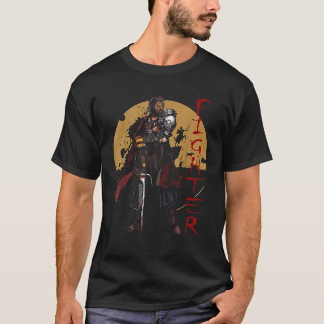 Fantasy Tabletop Rollenspiel-Spiel T-Shirt (Vorderseite)