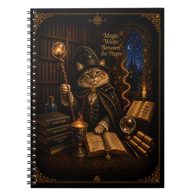 Fantasy-Tagebuch Notizblock (Vorderseite)