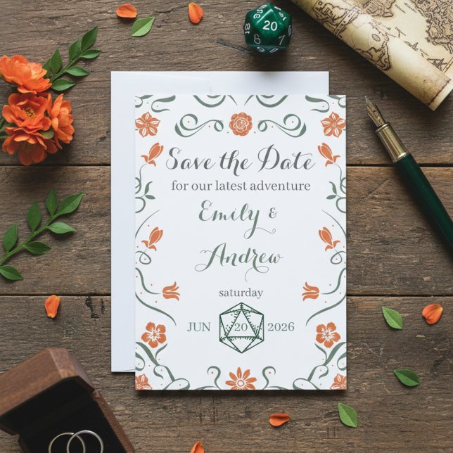 Fantasy-Thema Save-the-Date Save The Date (Von Creator hochgeladen)