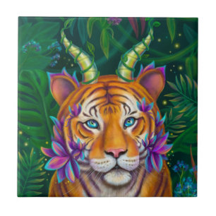 Fantasy Tiger Fliese