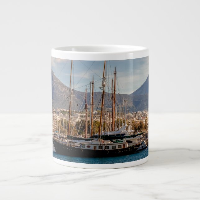 Fantasy Travel Jumbo-Tasse (Vorderseite)