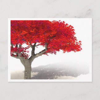 FANTASY TREE POSTCARD | T - Shirt, Tasse Digitale  Postkarte
