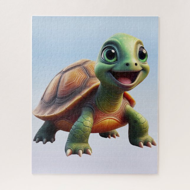 Fantasy Turtle Jigsaw Puzzle (Vertikal)