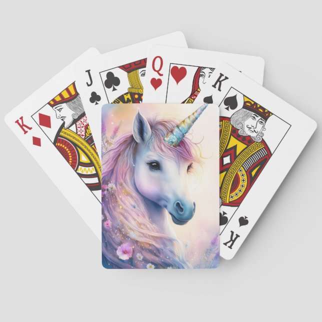 Fantasy Unicorly Spielkarten (Rückseite)