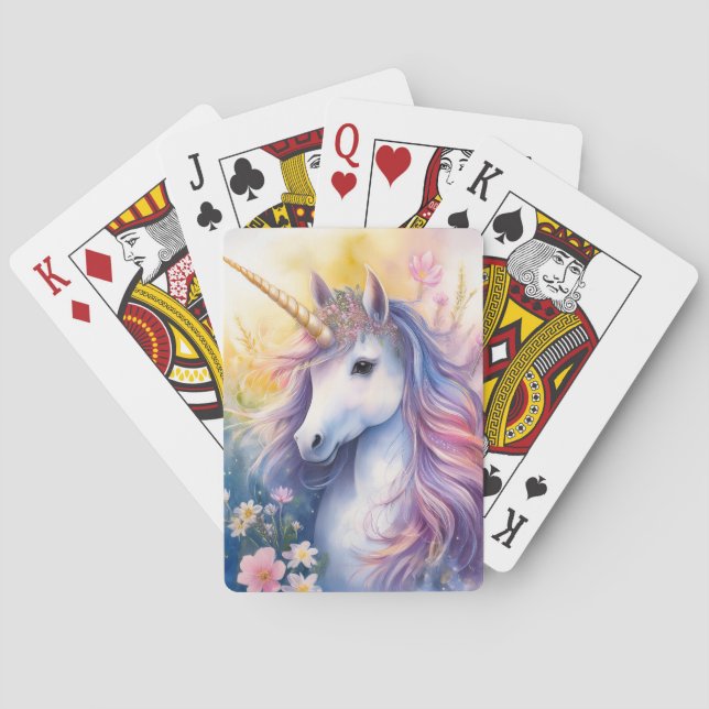 Fantasy Unicorly Spielkarten (Rückseite)