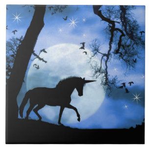 Fantasy Unicorn Kunstmuseum Fliese