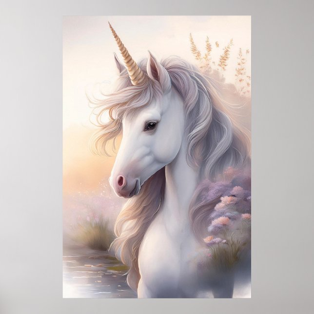 Fantasy Unicorn Poster (Vorne)
